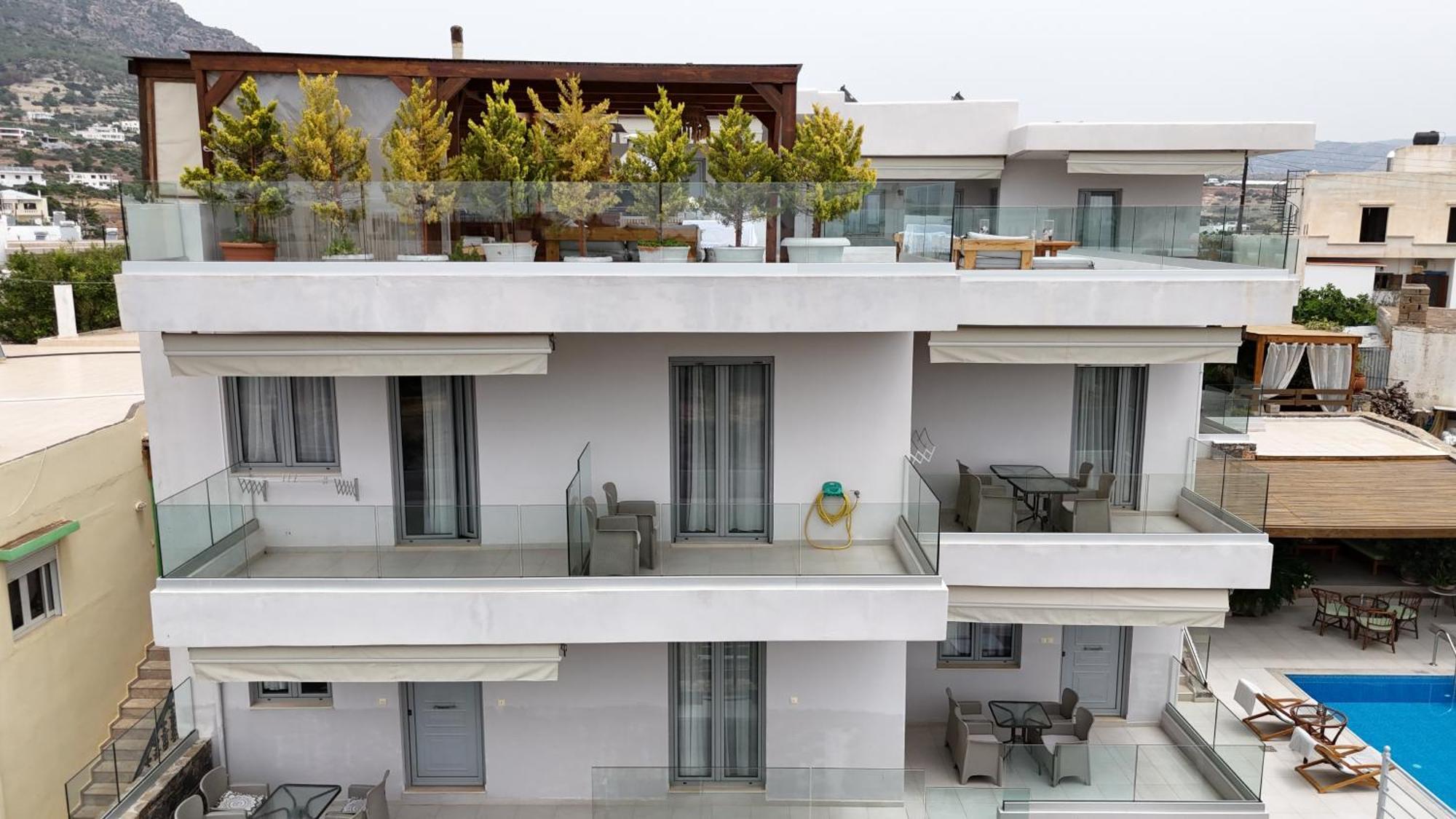 Asteri Apartments Und Studios Makrýgialos 외부 사진