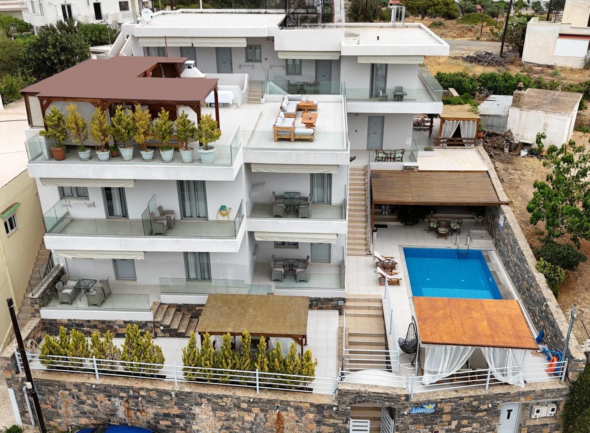 Asteri Apartments Und Studios Makrýgialos 외부 사진